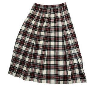 NWT Vintage Point of View Plaid Skirt